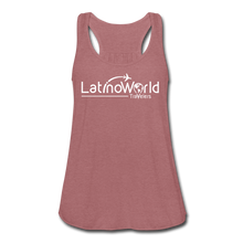 Load image into Gallery viewer, Women&#39;s Flowy Tank Top by Bella - mauve
