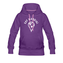 Load image into Gallery viewer, Soy Mundial Women’s Premium Hoodie - purple
