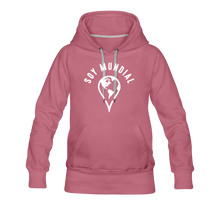 Load image into Gallery viewer, Soy Mundial Women’s Premium Hoodie - mauve
