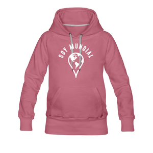 Soy Mundial Women’s Premium Hoodie - mauve