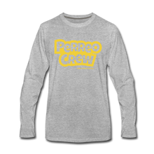 Load image into Gallery viewer, Perreo Crew Men&#39;s Premium Long Sleeve T-Shirt - heather gray
