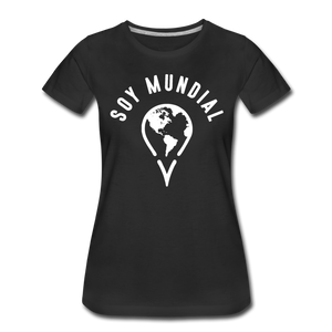 Soy Mundial Women’s Premium T-Shirt - black