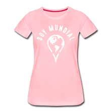 Load image into Gallery viewer, Soy Mundial Women’s Premium T-Shirt - pink
