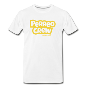 Perreo Crew Men's Premium T-Shirt - white