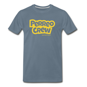 Perreo Crew Men's Premium T-Shirt - steel blue