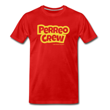 Load image into Gallery viewer, Perreo Crew Men&#39;s Premium T-Shirt - red
