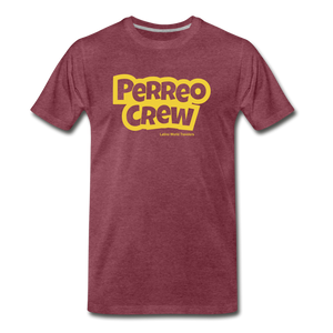 Perreo Crew Men's Premium T-Shirt - heather burgundy