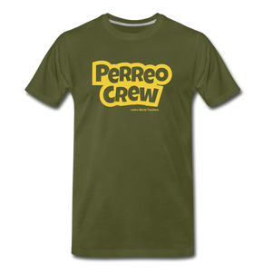 Perreo Crew Men's Premium T-Shirt - olive green