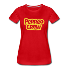 Load image into Gallery viewer, Perreo Crew Women’s Premium T-Shirt - red
