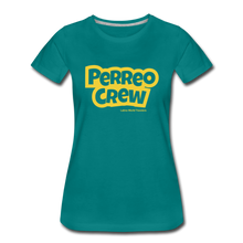 Load image into Gallery viewer, Perreo Crew Women’s Premium T-Shirt - teal
