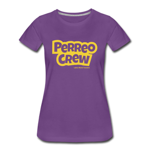 Perreo Crew Women’s Premium T-Shirt - purple