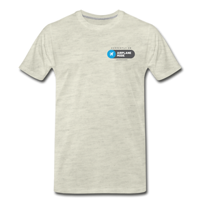 Airplane Mode Men's Premium T-Shirt - heather oatmeal