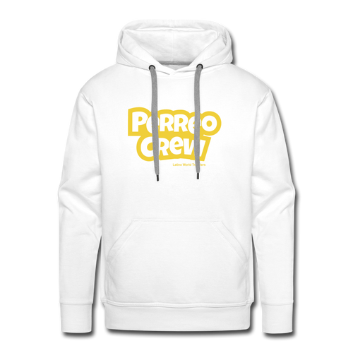 Perreo Crew Men’s Premium Hoodie - white