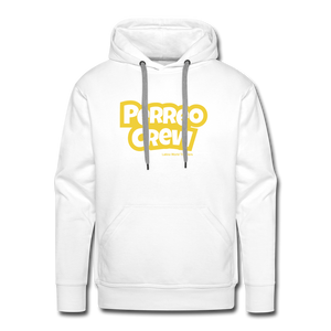 Perreo Crew Men’s Premium Hoodie - white