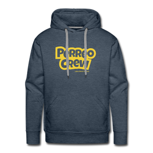 Perreo Crew Men’s Premium Hoodie - heather denim