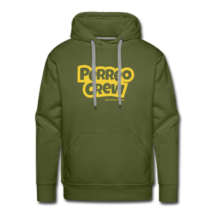 Perreo Crew Men’s Premium Hoodie - olive green