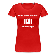 Load image into Gallery viewer, Grab Your Maleta Women’s Premium T-Shirt - red
