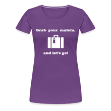 Load image into Gallery viewer, Grab Your Maleta Women’s Premium T-Shirt - purple
