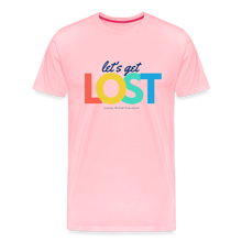 Load image into Gallery viewer, Let&#39;s Get Lost Men&#39;s Premium T-Shirt - pink
