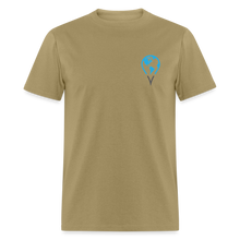 Load image into Gallery viewer, Latino Travel Fest (Icon in Front) Unisex Classic T-Shirt - khaki
