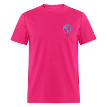 Load image into Gallery viewer, Latino Travel Fest (Icon in Front) Unisex Classic T-Shirt - fuchsia
