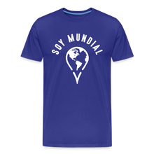 Load image into Gallery viewer, Soy Mundial Men&#39;s Premium T-Shirt - royal blue
