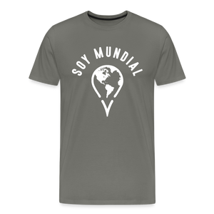 Soy Mundial Men's Premium T-Shirt - asphalt gray