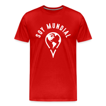 Load image into Gallery viewer, Soy Mundial Men&#39;s Premium T-Shirt - red
