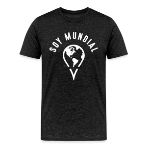 Soy Mundial Men's Premium T-Shirt - charcoal grey