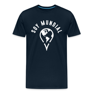 Soy Mundial Men's Premium T-Shirt - deep navy