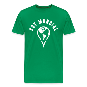 Soy Mundial Men's Premium T-Shirt - kelly green